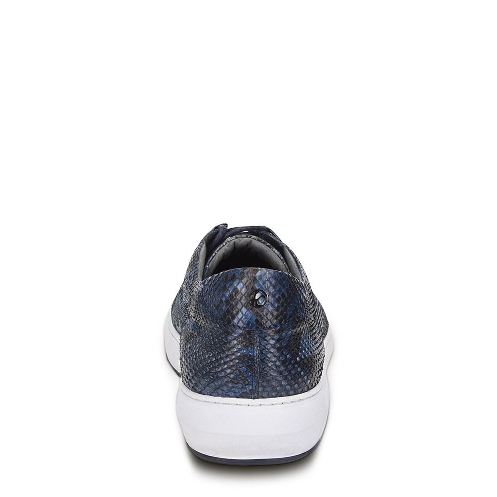 C22PBPB - Cuadra blue casual fashion python sneakers for men-FRANCO CUADRA-Kuet-Cuadra-Boots