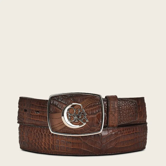CV499MO - Cuadra brown western fashion Moreleti belt for men-Kuet.us