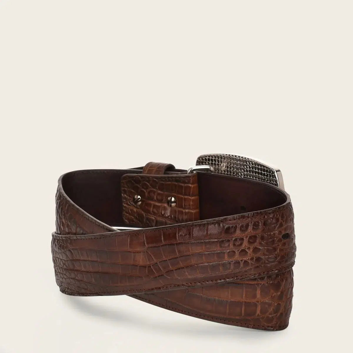 CV499MO - Cuadra brown western fashion Moreleti belt for men-Kuet.us