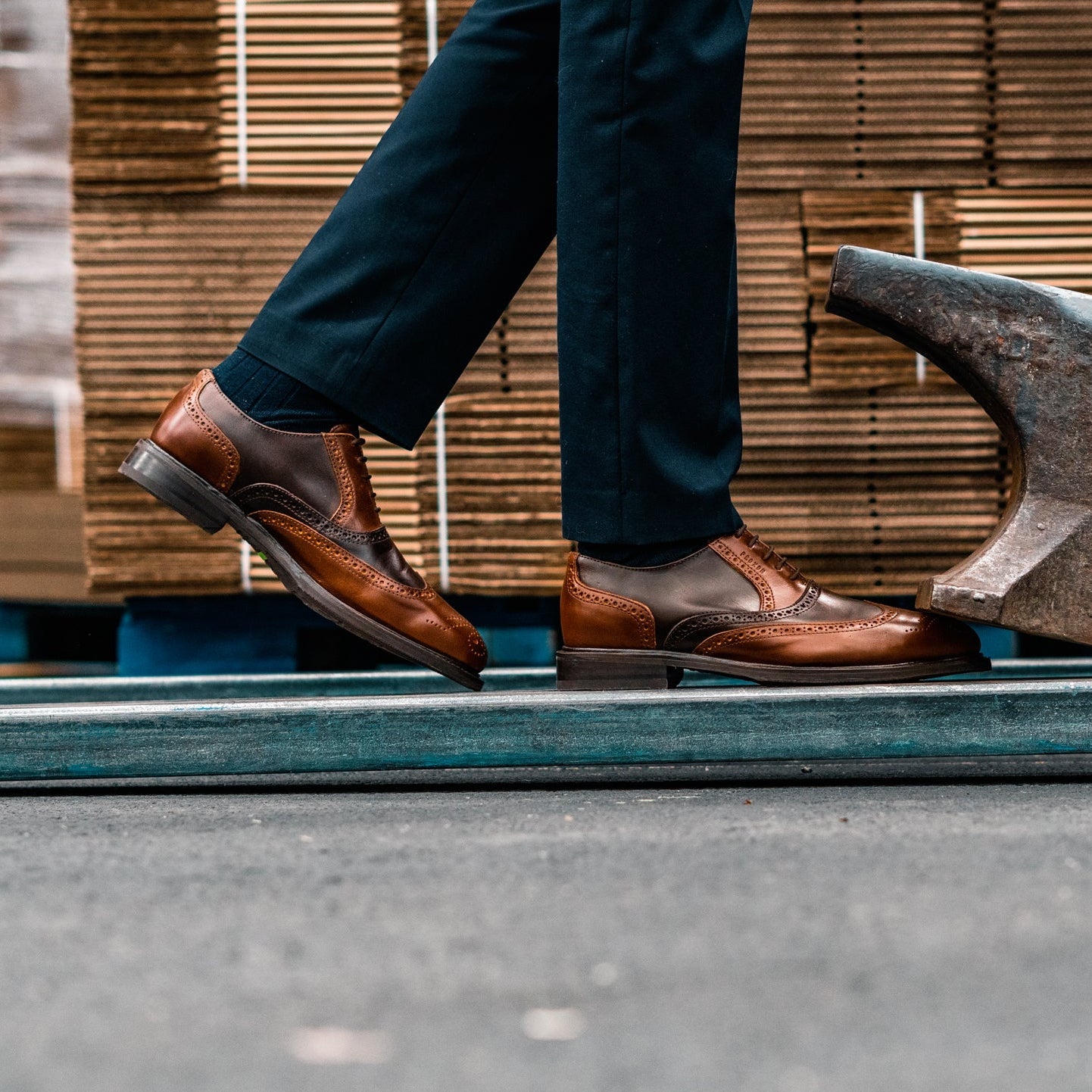 STEEL TOE OXFORD SHOE EAGLE