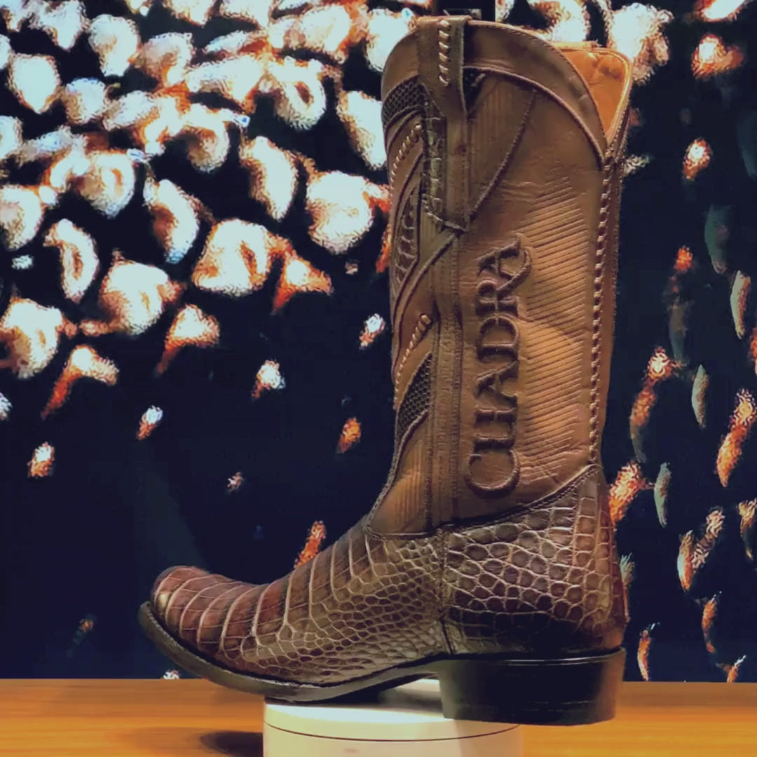 Cuadra_alligator_ boots