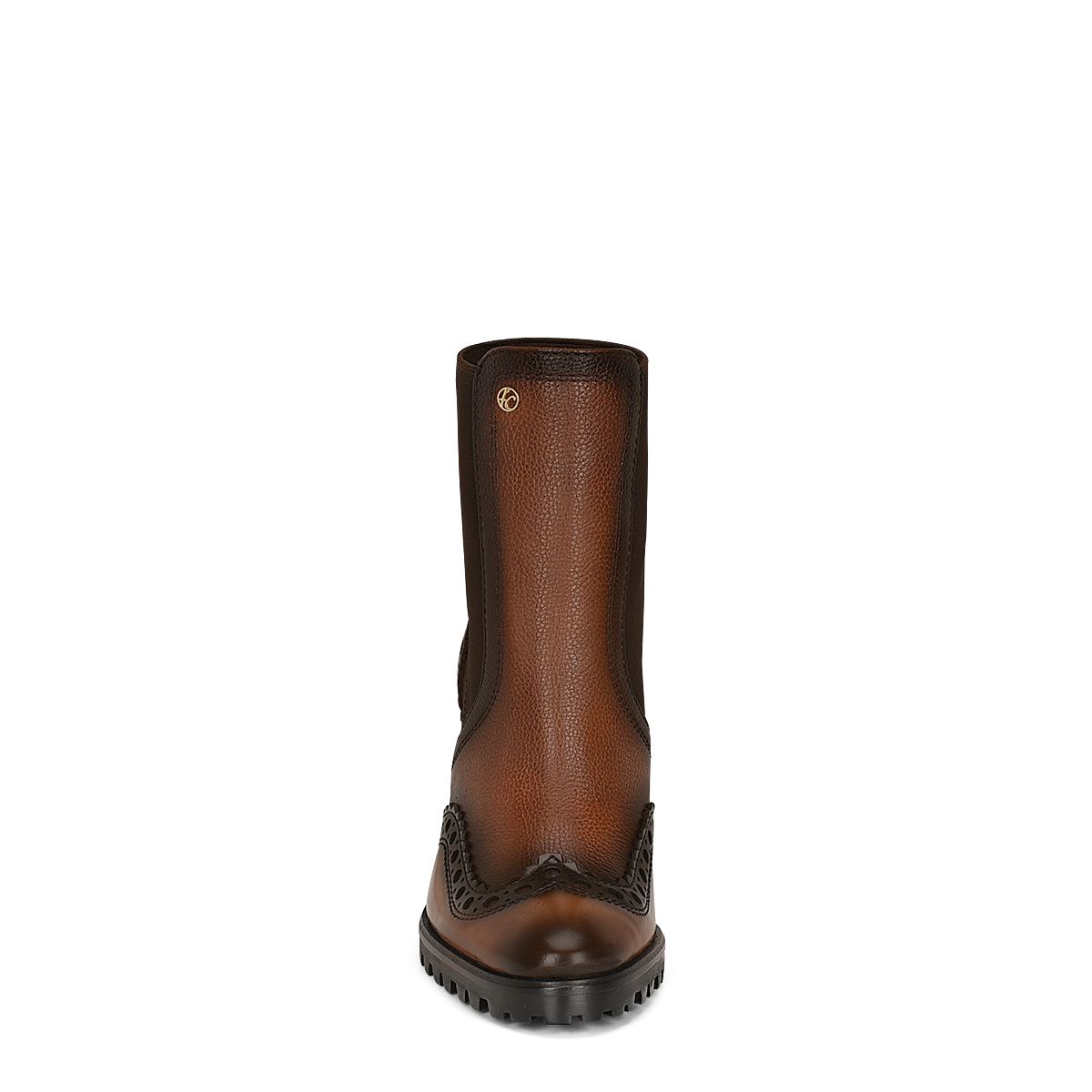 T33VURS -Franco Cuadra brown western cowgirl ankle boots for woman-Kuet.us