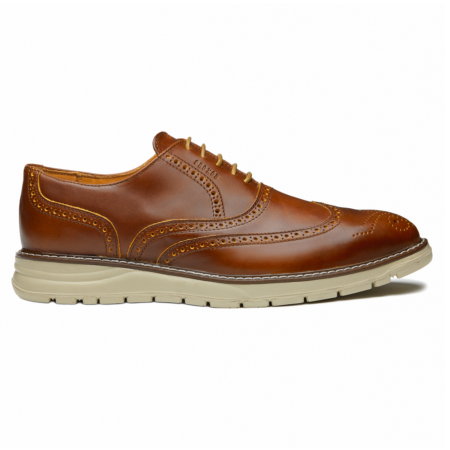 STEEL TOE OXFORD SHOE VOLTA AMBER